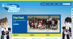 Desktop Screenshot of cometryringette.ca